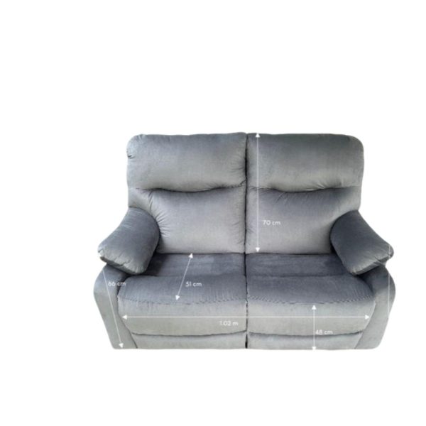 SILLON RECLINABLE RELAX DOBLE NAPA COFFE